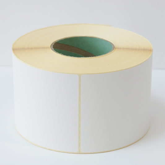 Thermotransfer Etiketten, Papier,  Trägerperforation, 148 x 210 mm